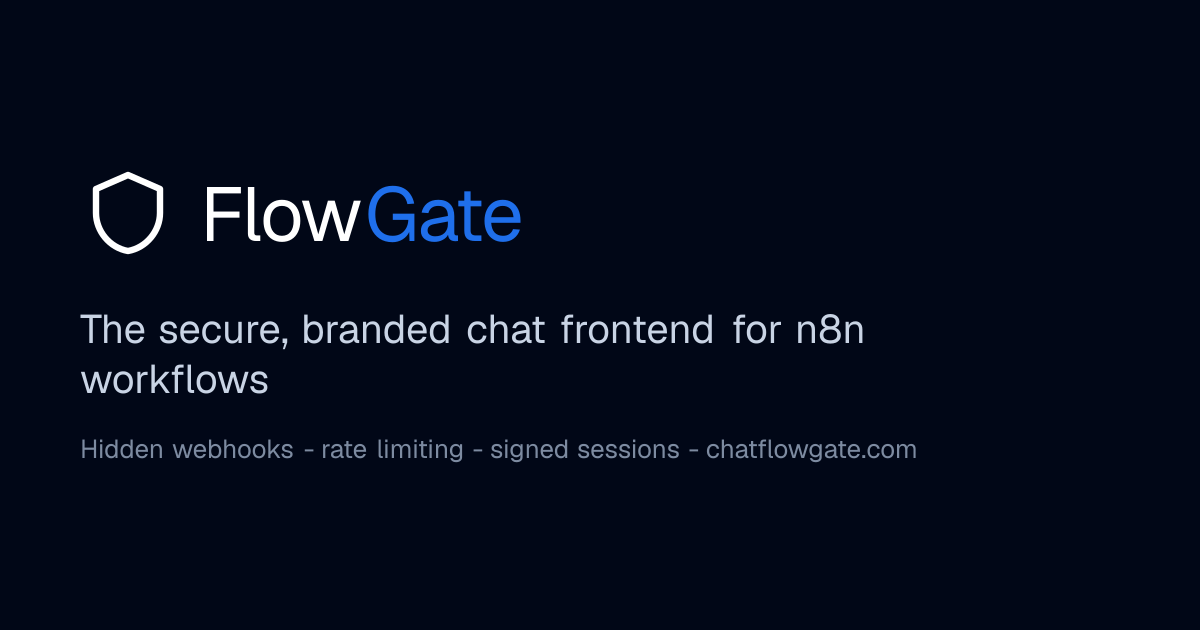 ChatFlowGate screenshot